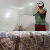 Big roomtex balloon blow