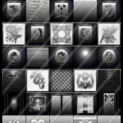 BLACK AND SILVER COLLECTION JACOB 30 TEXTURES FOR IMVU