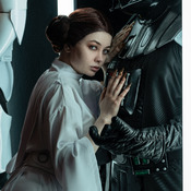 Darth Vader and Princess Leia Organa - Star Wars