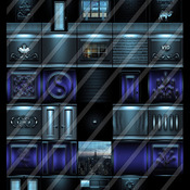 design blue metal 30 textures for imvu