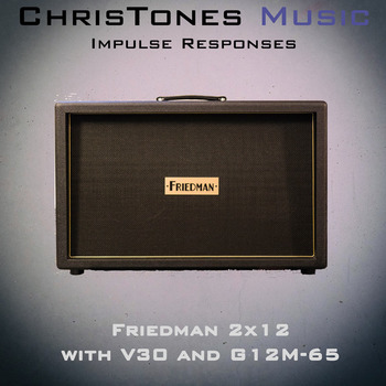 Friedman 2x12 with G12M65 Creamback and Vintage 30 Impulse Responses (Two Notes "tur" and wave files)