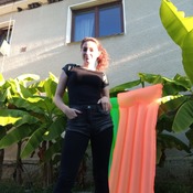 Lera big shooting with inflatables and air mattress