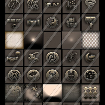 Logo collection amber 35 textures  for imvu creators