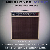 Realtone ODS by Dumble 1x12 G12H-75 (Two Notes "tur" and wave files)