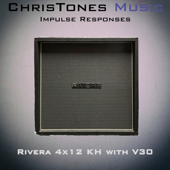 Rivera K 4x12 (straight) Vintage 30  (Two Notes "tur" and wave files)