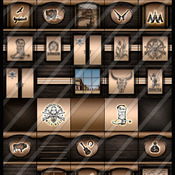 saloon west 30 textures for imvu