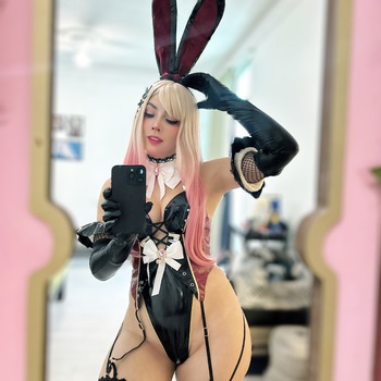 SELFIES Marin Bunny - 86 fotos + 11 extras de prueba del cosplay