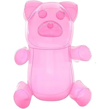 Purple inflatable bear edition