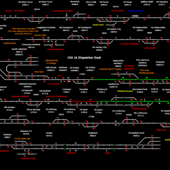 USA CSX JA Dispatcher Desk September 2024