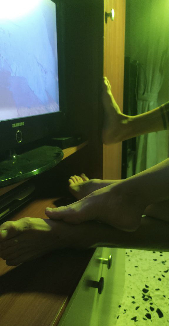 Watching TV