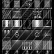 black ruins collection 30 textures for imvu