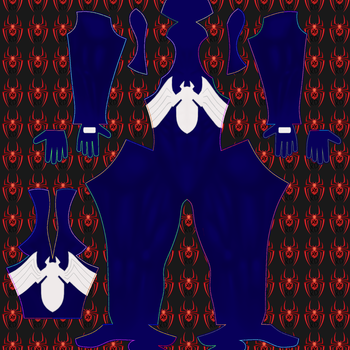 Blue Symbiote Suit