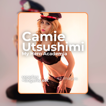 Camie Utsushimi Boku no Hero Cosplay + Lingerie Set