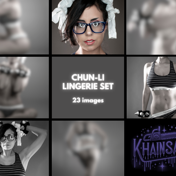 Chun-Li Calvin Klein Lewd Set!