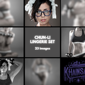 Chun-Li Calvin Klein Lewd Set!