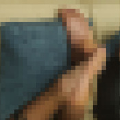 Feet back