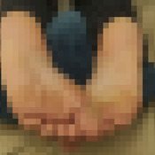 Feet back