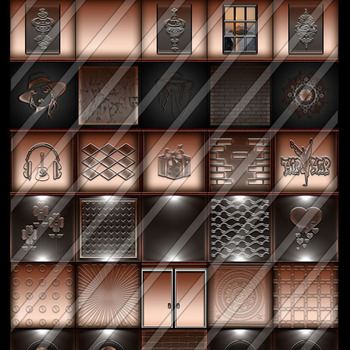 geminate collection 30 textures  for imvu