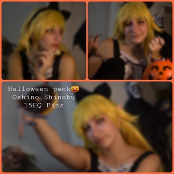 Halloween pack (sfw) Oshino Shinobu 15Hq pics
