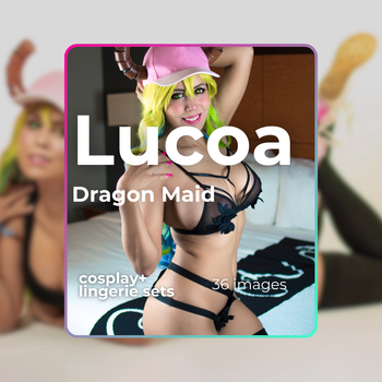 Lucoa Dragon Maid cosplay + lingerie sets
