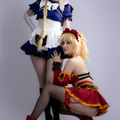 Mordred x Jeanne d arc cosplay set