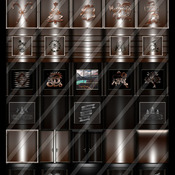 original black glow 30 textures  for imvu