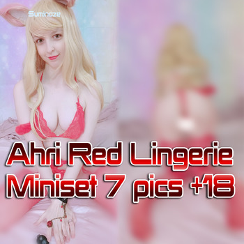 Ahri Red Miniset