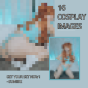 Asuka Angel Lingerie - Lewd Cosplay Set