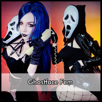 Ghostface Fem | Selfie Set | Nere Sama