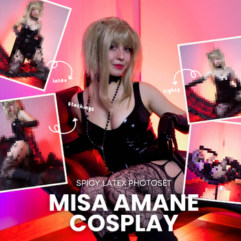 Misa Amane - Spicy Latex Cosplay Set