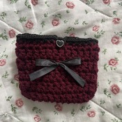 Princess Pouch Pattern PDF crochet tutorial coquette