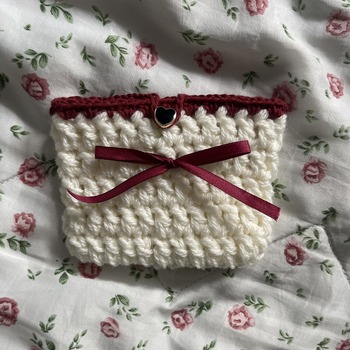 Princess Pouch Pattern PDF crochet tutorial coquette