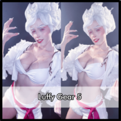 Luffy Gear Five FEM | Selfie Set | Nere Sama