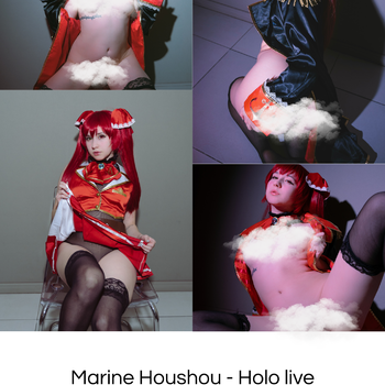 (Photoset) Houshou marine - Hololive