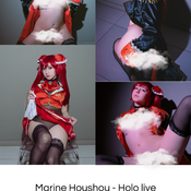 (Photoset) Houshou marine - Hololive