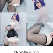 (Photoset) Shuten Douji - FGO - Shower ver.