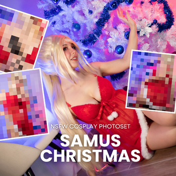 Samus Christmas - NSFW Cosplay Photoset