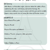 AQA A Level Paris Anthology Revision Guide