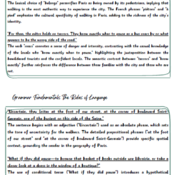 AQA A Level Paris Anthology Revision Guide