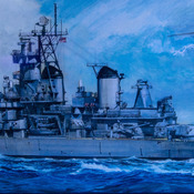 BB-62 USS New Jersey Model