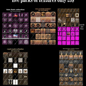 big offer for a few days five packs of textures only 25$