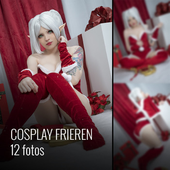Cosplay Frieren Navideño - 12 fotos
