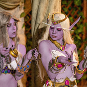 Lady Vaish and Queen Azshara - Warcraft