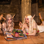 Nude уLady Vaish and Queen Azshara - Warcraft