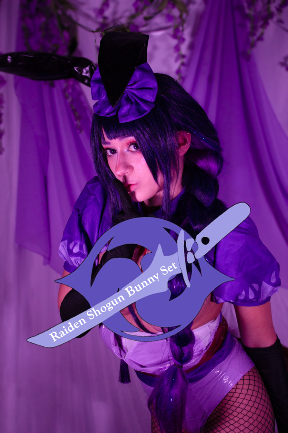 Raiden Shogun Bunny Set