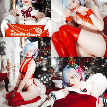 Re:zero:  REM Xmas kitty