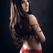 Red Dessous Set x Shibari