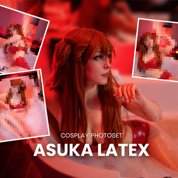 Asuka latex - cosplay photoset