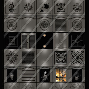 coffee smart collection 30 textures  for imvu