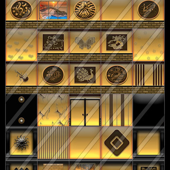 DARK YELLOW COLLECTION 30 TEXTURES NEW PACK  FOR IMVU